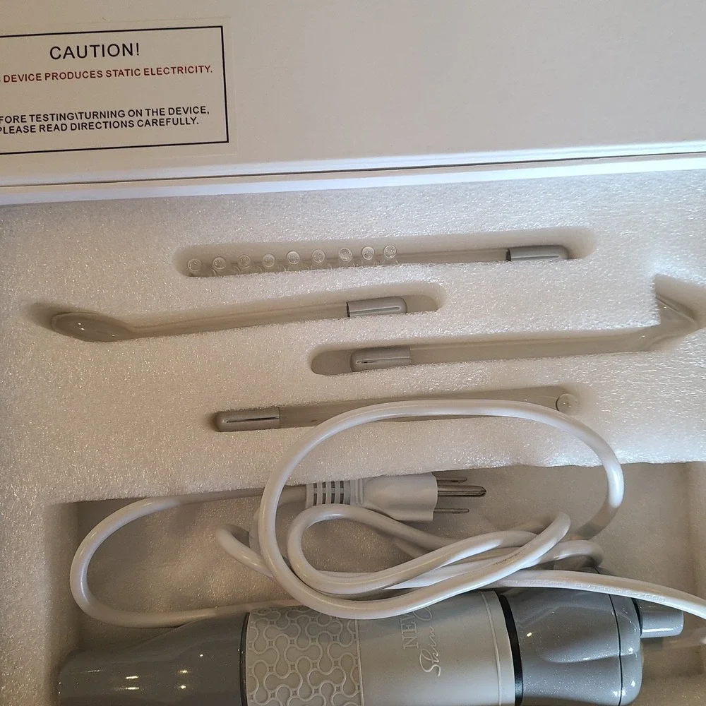 High Frequency Device Home Use with 4 Electrodes NEW SPA Skin Care Anti Aging - Picture 6 of 7
